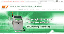 Desktop Screenshot of namtrinh.com.vn